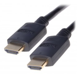 PremiumCord HDMI 2.0 High Speed + Ethernet kabel/ zlacené konektory/ 1,5m/ černý