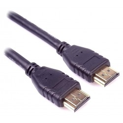 PremiumCord HDMI 2.1 High Speed + Ethernet kabel/ 8K@60Hz / zlacené konektory/ 1m/ černý