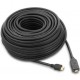 PremiumCord HDMI High Speed + Ethernet kabel se zesilovačem/ AWG24/ 3x stínění/ M/M/ zlacené konektory/ 30m/ černý