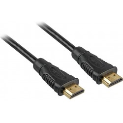 PremiumCord HDMI High Speed + Ethernet kabel/ zlacené konektory/ 25m/ černý