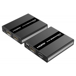 PremiumCord HDMI KVM extender s USB na 60m přes jeden kabel Cat5/6, bez zpoždění