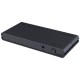 PremiumCord HDMI switch 4:1 s podporou rozlišení 4Kx2K@60Hz, 1080P, HDR, s ovládáním tlačítkem a dálkovým ovladačem