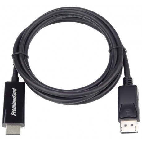 PremiumCord Kabel DisplayPort na HDMI M/M 5m