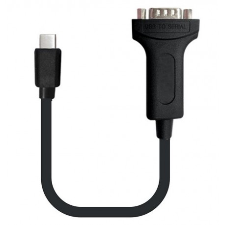 PremiumCord Konvertor USB 3.1 (typ C) na RS232/ 20cm/ černý