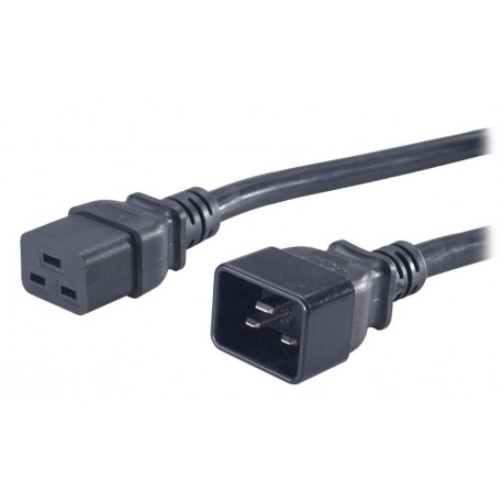 PremiumCord prodlužovací přívod 230V / IEC 320 C19 - IEC 320 C20 / 1,5m