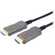 PremiumCord Ultra High Speed HDMI 2.1 optický fiber kabel 8K@60Hz,zlacené 15m
