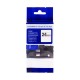 PRINTLINE kompatibilní páska s Brother TZE-FX151, 24mm, černý tisk/průsvitný podklad, flexibilní