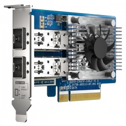 QNAP QXG-25G2SF-CX6   síťová karta 25GbE (2porty) PCIe karta； nízký profil； PCIe Gen4 x8