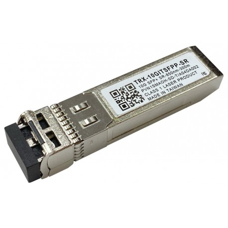 QNAP TRX-10GITSFPP-SR   průmyslový optický SFP+ modul MM (850nm) 10 Gb/s, LC, 300m, -40 až 85°C
