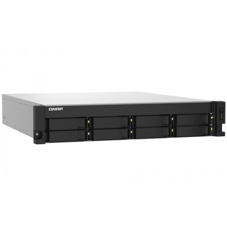 QNAP TS-832PXU-RP-4G   8x SATA, 4GB RAM, 2x 2,5GbE, 2x 10GbE SFP+, 1x PCIe, 2x zdroj