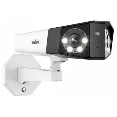 Reolink Duo Series P750 16MPx venkovní IP kamera, 7680x2160, SD slot až 256GB, krytí IP67, PoE, audio, PoE, IR 30m