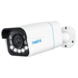 Reolink P430 8MPx venkovní IP kamera, 3840x2160, bullet, 5x zoom, SD 256GB, IP67, PoE, audio, IR 30m