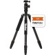 Rollei Stativ C5i Karbon/ 22610/ Zátěž 8kg/ Vytažený 157,5 cm/ Karbon/ Černý