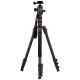 Rollei Stativ Compact Traveler No.2 / 23150/ Zátěž 5kg/ Vytažený 180 cm/ Hliník/ Černý