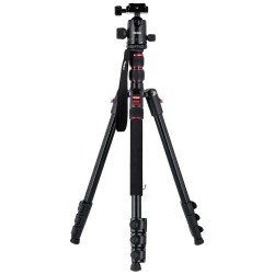 Rollei Stativ Compact Traveler No.2 / 23150/ Zátěž 5kg/ Vytažený 180 cm/ Hliník/ Černý