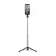 ROZBALENÉ - Rollei Magnetic smartphone selfie tripod/ BT/ Černá