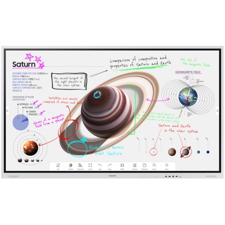 SAMSUNG 75" Flip Pro WM75B velkoformátový display