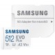 SAMSUNG EVO Plus 2024 MicroSDXC 512GB + SD Adaptér / CL10 UHS-I U3 / A2 / V30