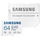 SAMSUNG EVO Plus 2024 MicroSDXC 64GB + SD Adaptér / CL10 UHS-I U1 / A1 / V10