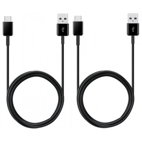 Samsung Kabel USB/USB-C 1,5m (sada 2ks) EP-DG930MBEGWW černý