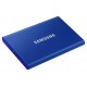 SAMSUNG Portable SSD T7 1TB / USB 3.2 Gen 2 / USB-C / Externí / Modrá