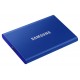 SAMSUNG Portable SSD T7 2TB / USB 3.2 Gen 2 / USB-C / Externí / Modrá