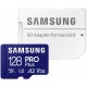 SAMSUNG PRO Plus MicroSDXC 128GB + SD Adaptér / CL10 UHS-I U3 / A2 / V30