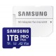 SAMSUNG PRO Plus MicroSDXC 1TB + SD Adaptér / CL10 UHS-I U3 / A2 / V30