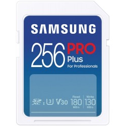 SAMSUNG PRO Plus SDXC 256GB / CL10 UHS-I U3 / V30