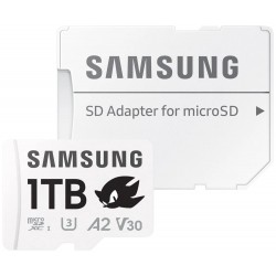 SAMSUNG PRO Plus Sonic the Hedgehog™ microSDXC 1TB + SD Adaptér / CL10 UHS-I U3 / A2 / V30
