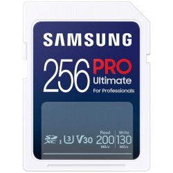 SAMSUNG PRO Ultimate SDXC 256GB / CL10 USH-I U3 / V30