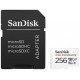 SanDisk High Endurance microSDXC 256GB / C10, U3, V30 / Full HD / 4K videos / dash cams & home monitoring / + SD Adaptér