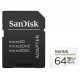 SanDisk High Endurance Video 64GB microSDXC / CL10 / UHS-3 V30 / vč. adaptéru