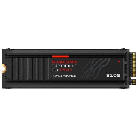SANDISK Optimus GX PRO 8100 NVMe 8TB SSD Heatsink / NVMe M.2 PCIe Gen5 / Interní / M.2 2280
