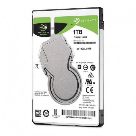 Seagate BarraCuda 1TB / ST1000LM048 / Interní / 2,5" / 5400 rpm / SATA 6Gb/s / 128MB