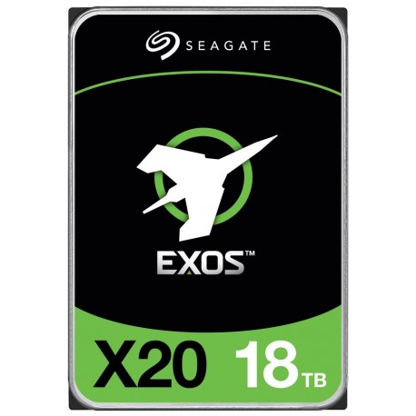 SEAGATE Exos X20 18TB HDD / ST18000NM000D / SAS / 3,5" / 7200 rpm / 256MB / 512E/4KN