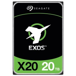SEAGATE Exos X20 20TB HDD / ST20000NM002D / SAS / 3,5" / 7200 rpm / 256MB / 512E/4KN
