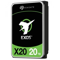 SEAGATE Exos X20 20TB HDD / ST20000NM007D  / SATA / 3,5" / 7200 rpm / 256 MB / 512E/4KN