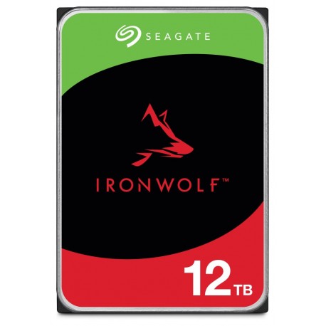 Seagate IronWolf 12TB HDD / ST12000VN0008 / Interní 3,5" / 7200 rpm / SATA 6Gb/s / 256 MB
