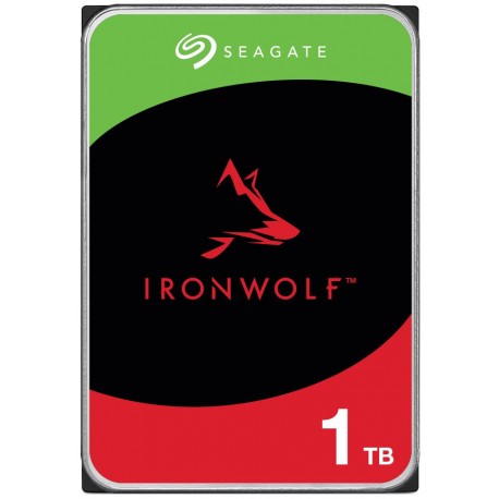Seagate IronWolf 1TB HDD / ST1000VN008 / Interní 3,5" / 5400 rpm / SATA 6Gb/s / 256 MB