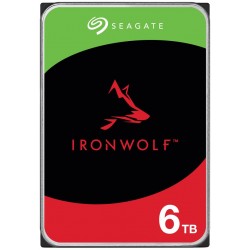 Seagate IronWolf 6TB HDD / ST6000VN006 / Interní 3,5" / 5400 rpm / SATA 6Gb/s /256 MB