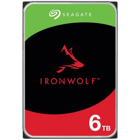 Seagate IronWolf 6TB HDD / ST6000VN006 / Interní 3,5" / 5400 rpm / SATA 6Gb/s /256 MB
