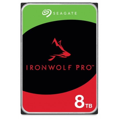 Seagate IronWolf Pro 8TB HDD / ST8000NT001 / Interní 3,5" / 7200 rpm / SATA III / 256 MB