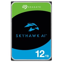 Seagate SkyHawk AI 12TB HDD / ST12000VE003 / Interní 3,5" / 7200 RPM / SATA 6Gb/s / 512 MB