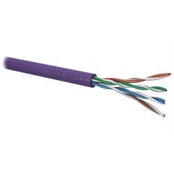 Solarix Instalační kabel CAT5E UTP LSOH Dca-s1,d2,a1 350 MHz 500m/box SXKD-5E-UTP-LSOH
