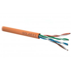 Solarix Instalační kabel CAT5E UTP LSOHFR B2ca-s1,d0,a1 305m/box SXKD-5E-UTP-LSOHFR-B2ca