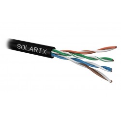 Solarix Instalační kabel CAT5E UTP PE Fca 100m/box SXKD-5E-UTP-PE
