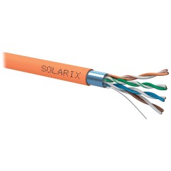 Solarix Instalační kabel Solarix CAT5E FTP LSOHFR B2ca-s1,d1,a1 500m SXKD-5E-FTP-LSOHFR-B2ca