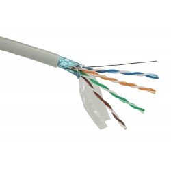 Solarix Kabel FTP drát c5e PVC 305m