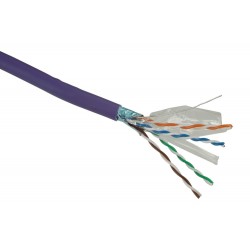 Solarix Kabel FTP drát c6 500m LS0H